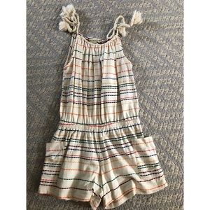 Cute striped romper